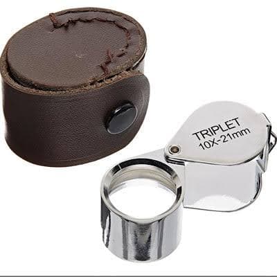 10x-21mm Triplet Magnifying Loupe
