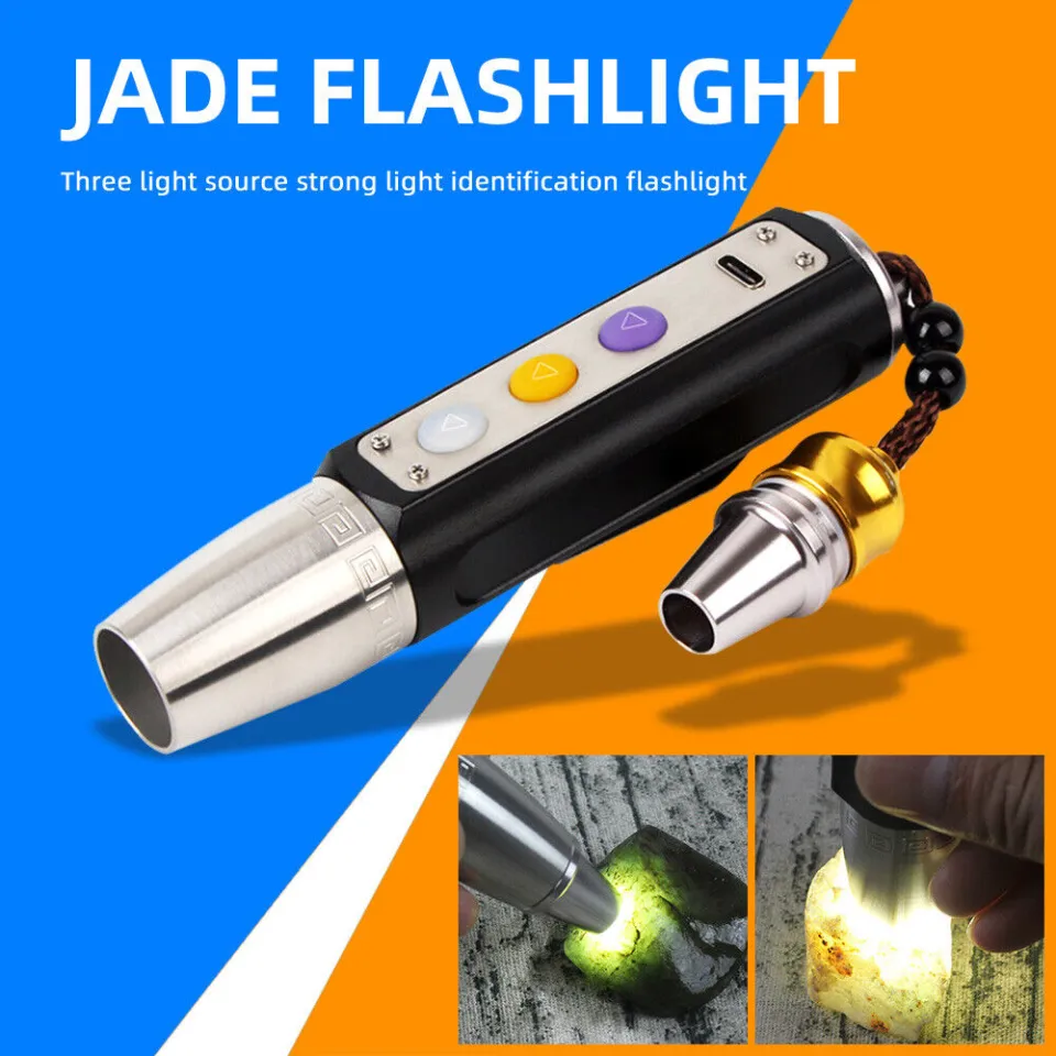 3 Button Torch - Box Type (Black)