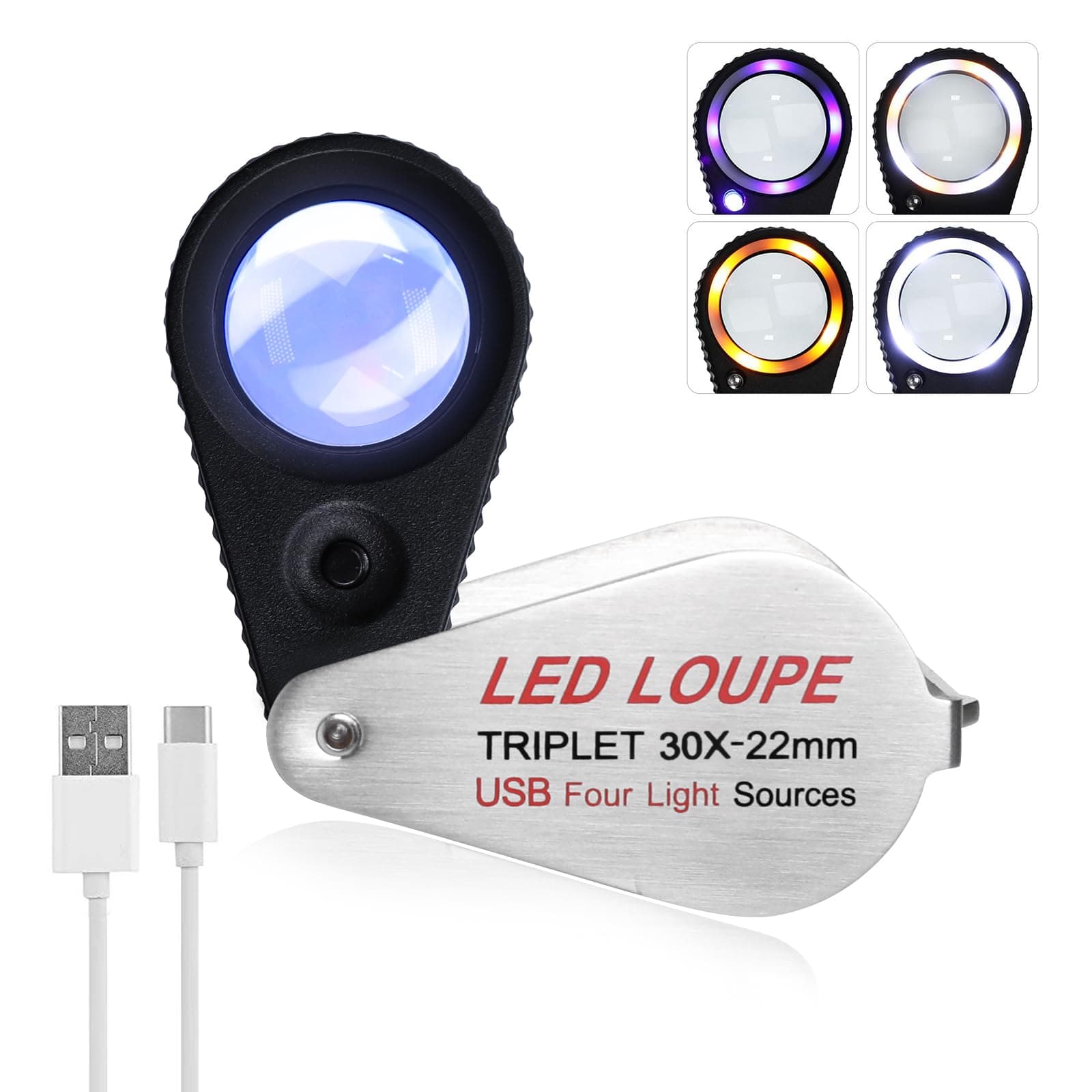 30x-22mm Triplet 4 Lights