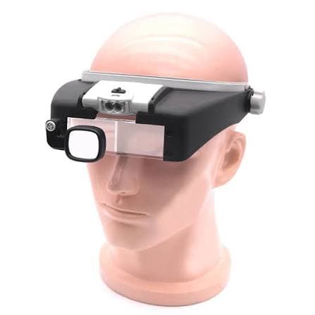 Head Magnifier With LED